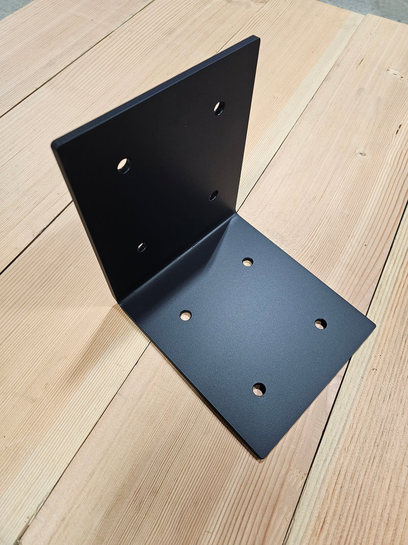 Steel Angle Bracket for 8 inch Beams - Square