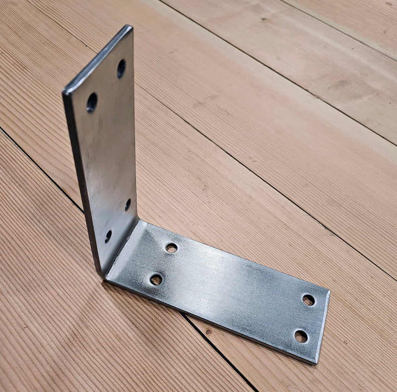 Stainless Steel Angle Bracket for 4 inch Beams